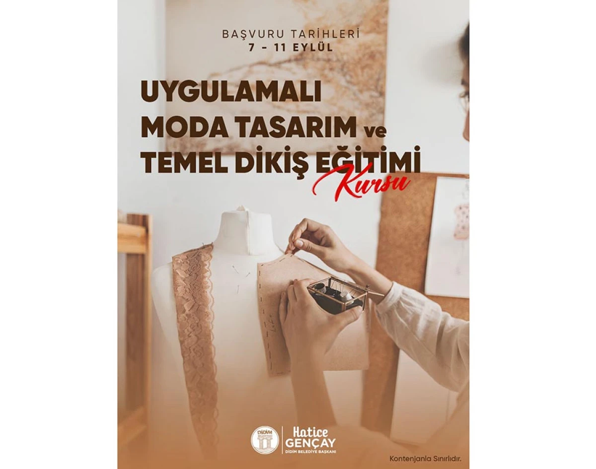 DİDİM BELEDİYESİ&rsquo;NDEN KADINLARIN &Uuml;RETİMİNE DESTEK