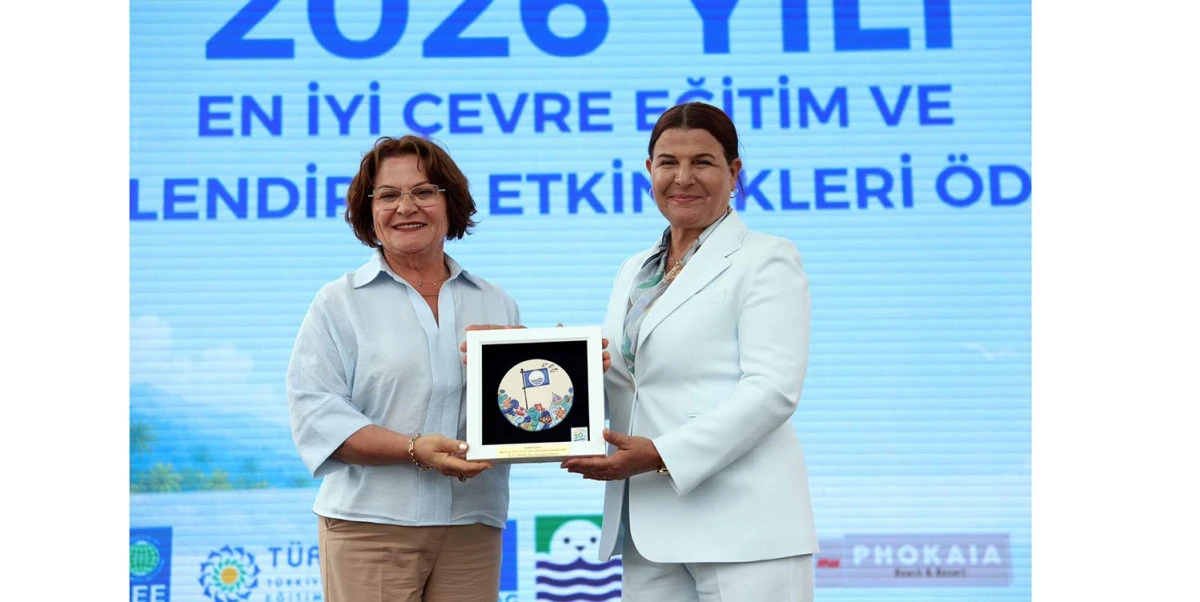 DİDİM BELEDİYESİ&rsquo;NE T&Uuml;R&Ccedil;EV&rsquo;DEN &Ccedil;EVRE &Ouml;D&Uuml;L&Uuml;