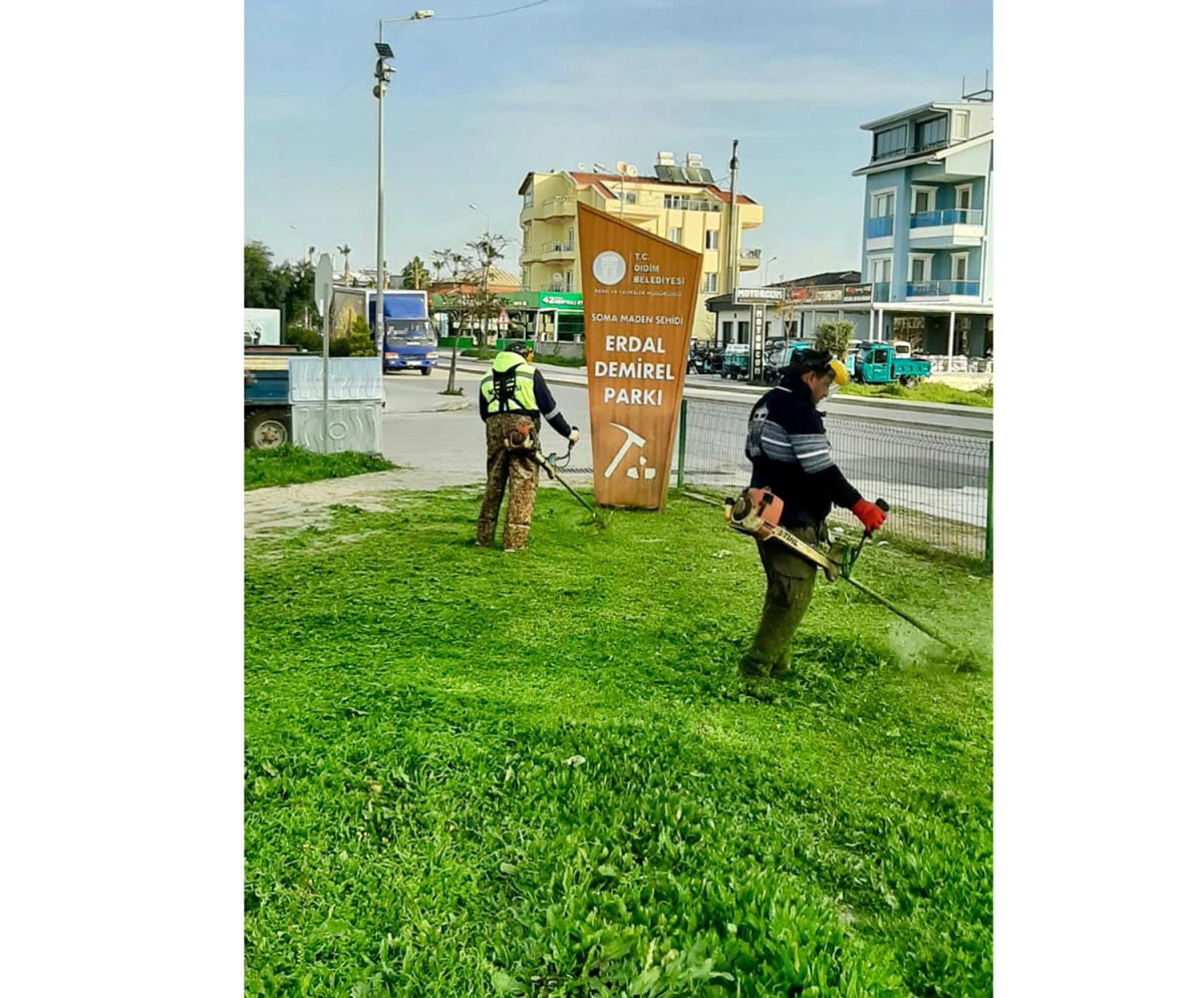 DİDİM BELEDİYESİ&rsquo;NİN &Ccedil;ALIŞMALARI İLE İL&Ccedil;EDEKİ PARKLAR DAHA G&Uuml;ZEL VE DAHA YEŞİL