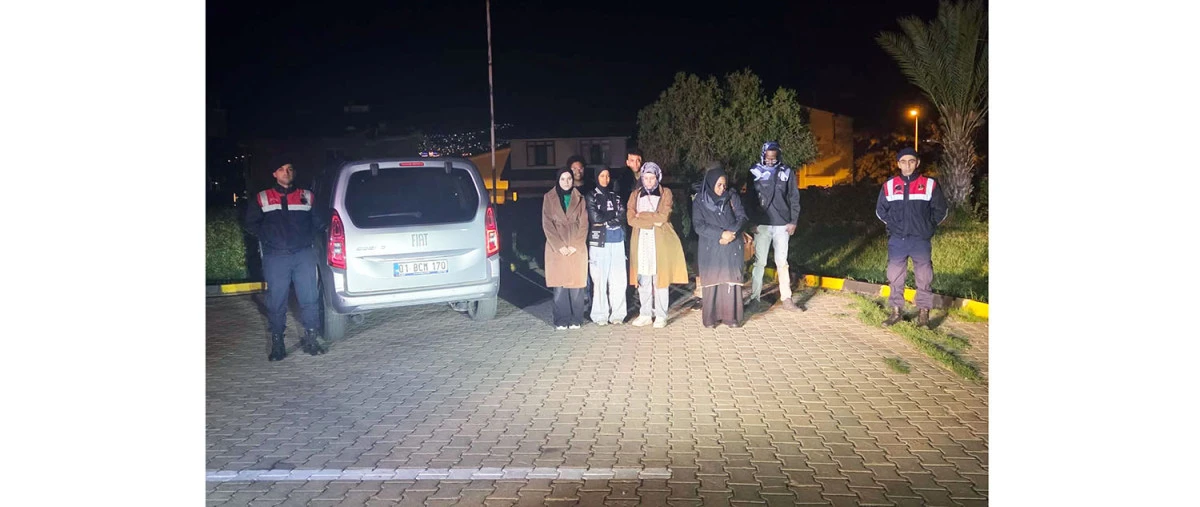 DİDİM JANDARMA KAÇAK GÖÇMEN ve ORGANİZATÖRLERİ YAKALADI