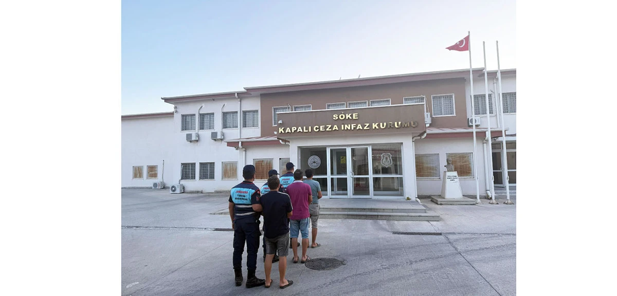 DİDİM JANDARMA KAÇAK KAZI YAPANLARI SUÇ ÜSTÜ YAKALADI