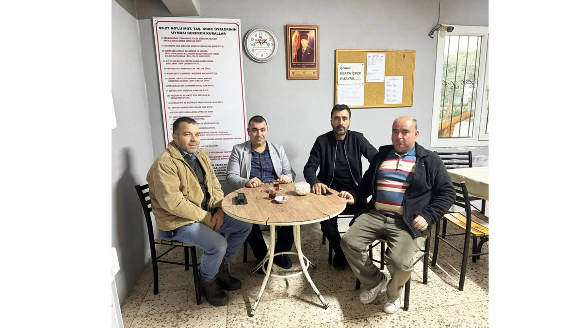 DİDİM ŞOFÖRLER ODASI BAŞKANI ŞAM, DÜNYA ŞOFÖRLER GÜNÜ'NÜ KUTLADI