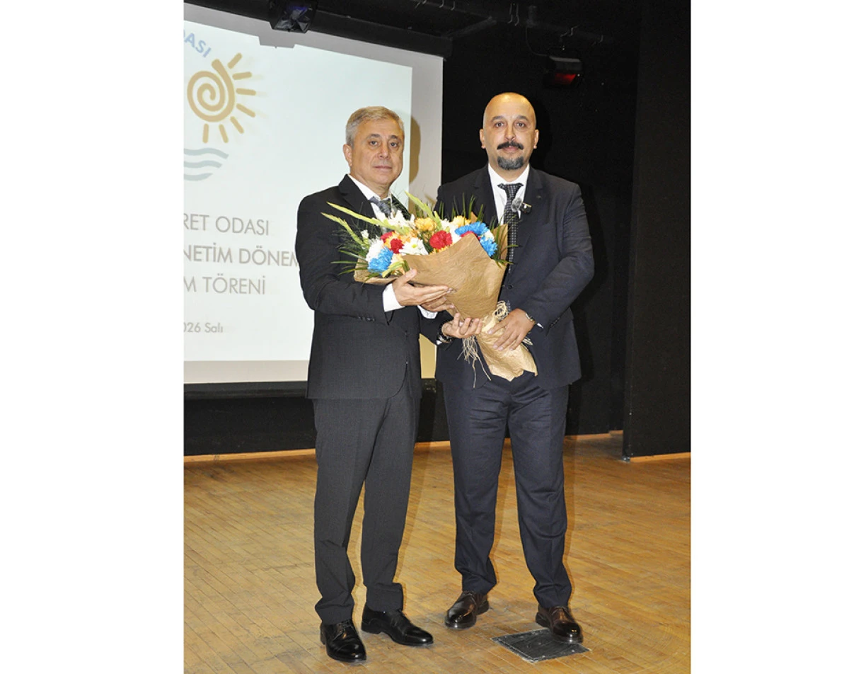 DİDİM TİCARET ODASI&rsquo;NDA BAYRAK DEĞİŞİMİ: CELAL G&Uuml;M&Uuml;Ş G&Ouml;REVİ DEVRALDI