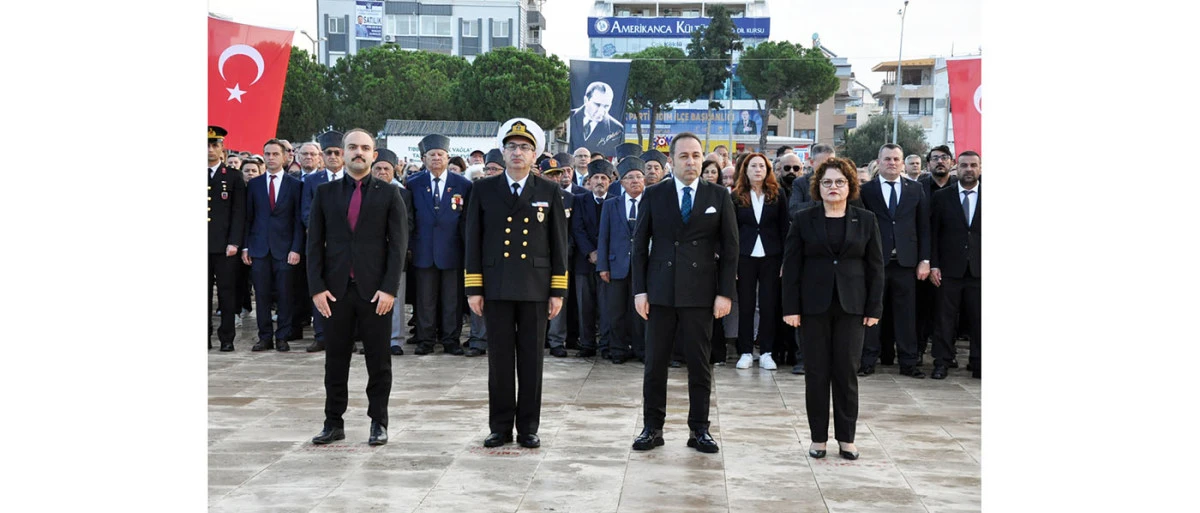 DİDİM, ULU ÖNDER MUSTAFA KEMAL ATATÜRK’Ü SAYGI VE ÖZLEMLE ANDI