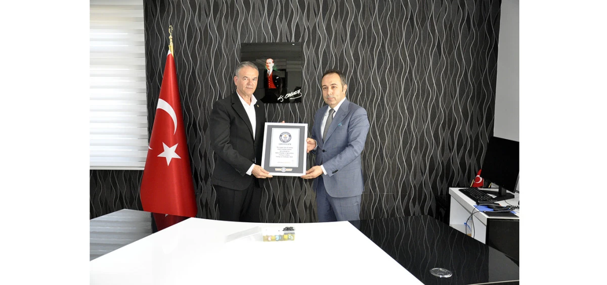DIDIM ZEYTİNYAĞI GUINNESS REKORUYLA D&Uuml;NYA SAHNESİNDE!
