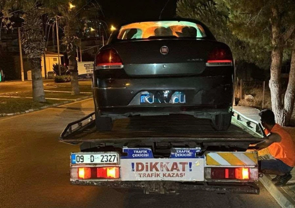 Didim&rsquo;de korsan taşımacılık yapan 1 araca ceza