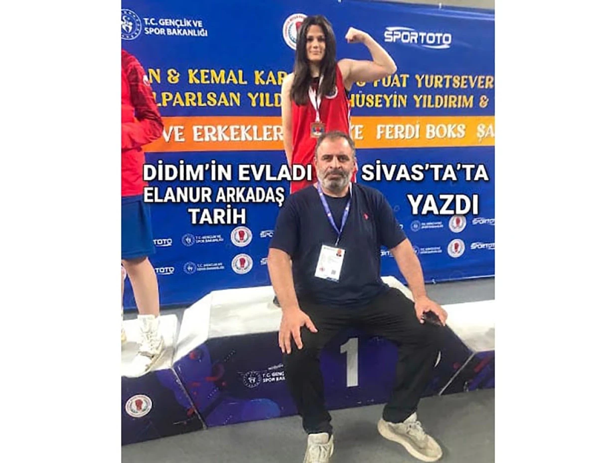 DİDİMİN BOKS&Ouml;RLERİ T&Uuml;RKİYE ŞAMPİYONU