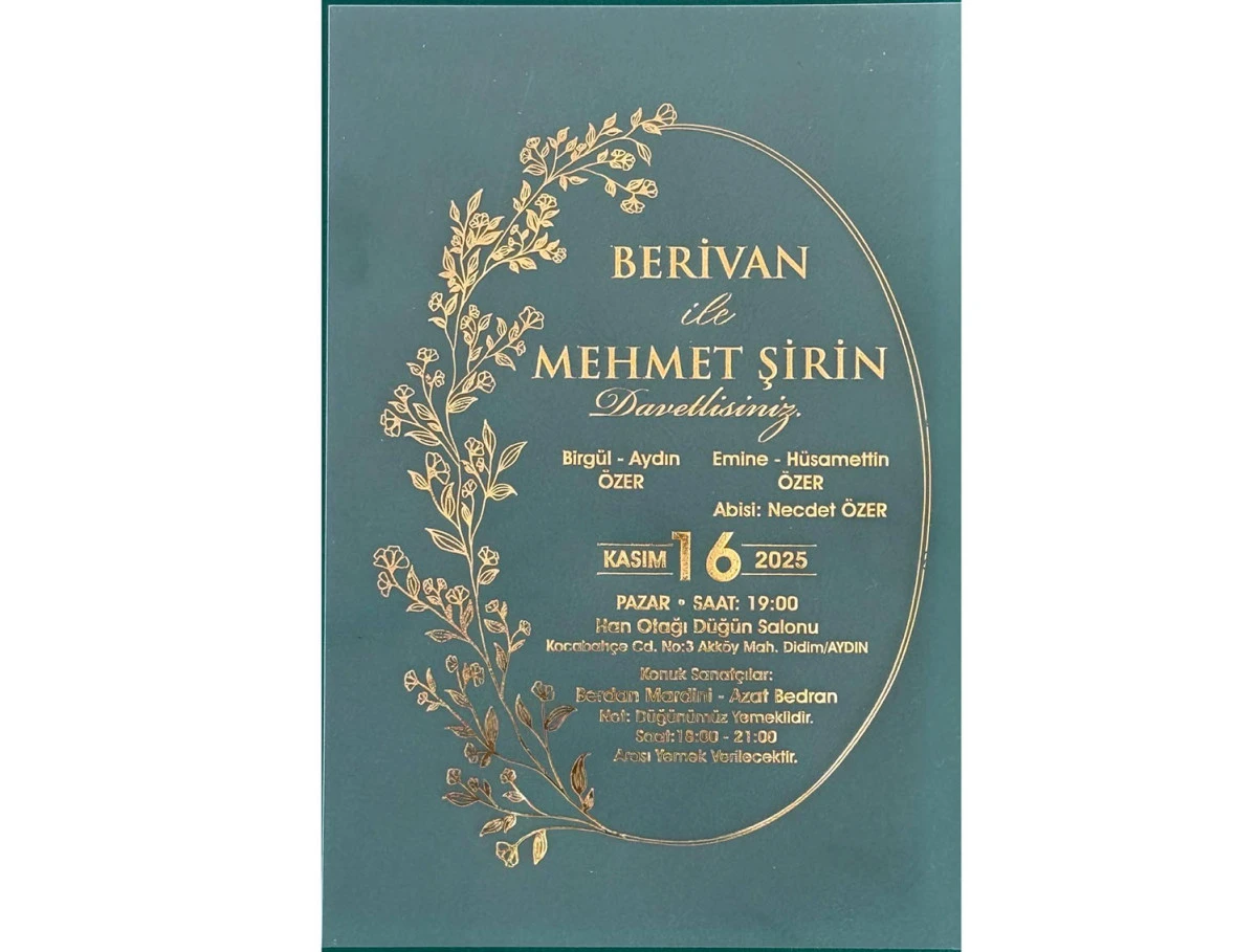 DÜĞÜNÜMÜZ VAR ÖZER AİLESİ DIDİM’DE MUHTEŞEM BİR GECEYE HAZIRLANILIYOR