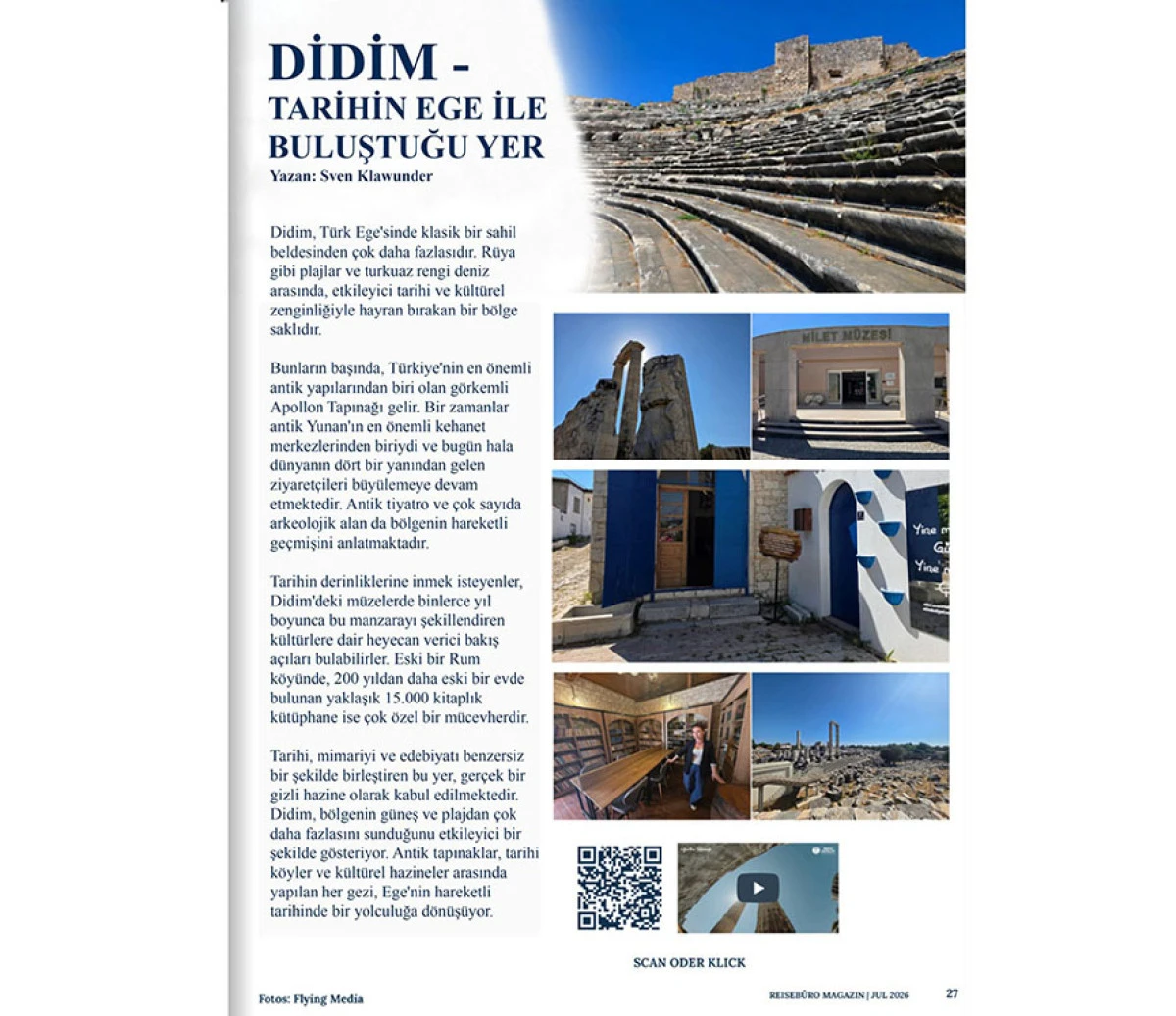 D&Uuml;NYADA TURİZMİN Y&Uuml;KSELEN YILDIZI: DİDİM