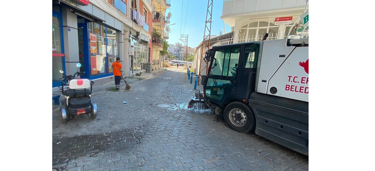 EFELER BELEDİYESİ &Ccedil;ALIŞIYOR MAHALLELER PIRIL PIRIL OLUYOR