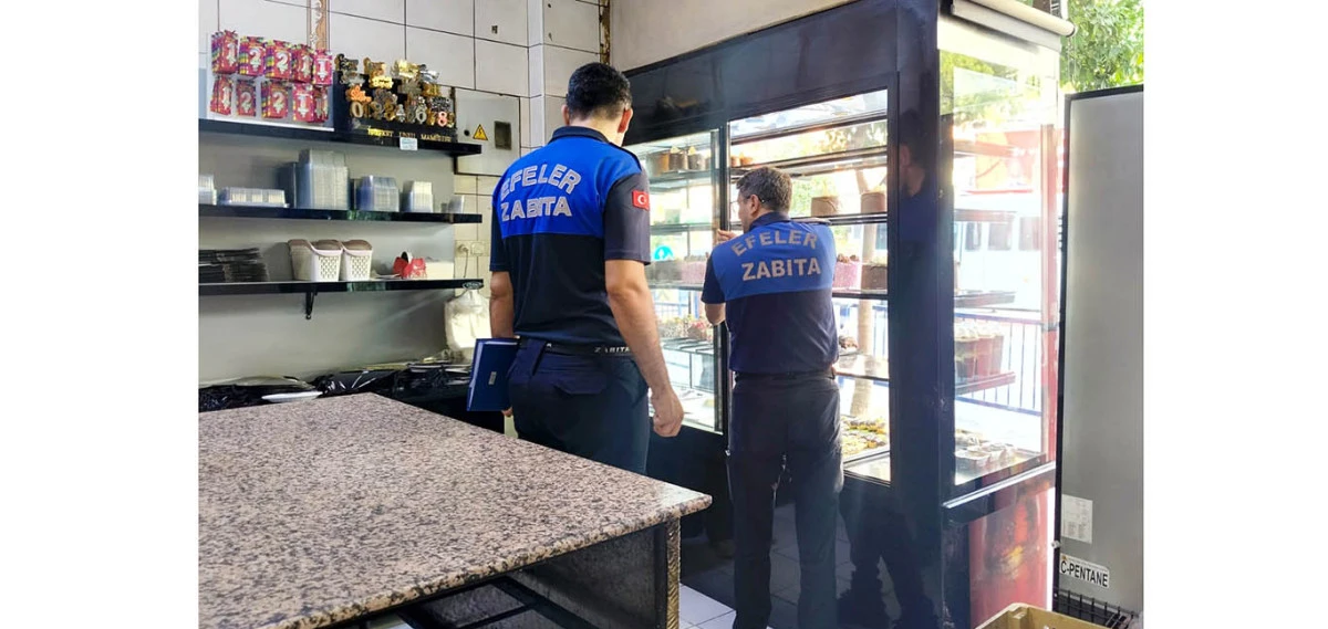 EFELER ZABITASINDAN UNLU MAMUL İŞLETMELERİNE DENETİM