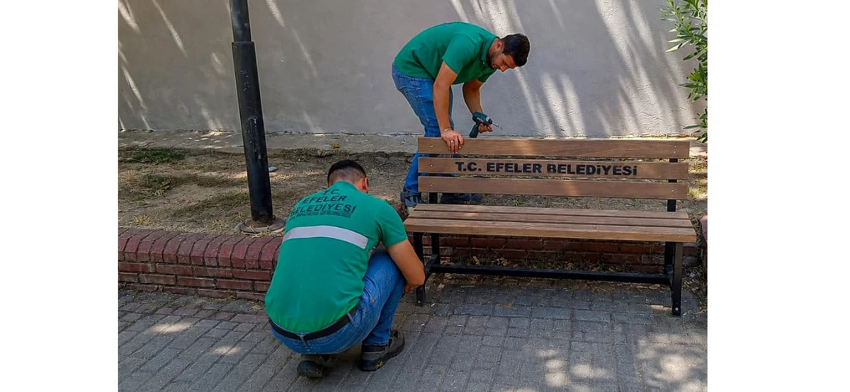 EFELER&rsquo;İN YEŞİL ALANLARINDA G&Uuml;VENLİK, HİJYEN VE KONFOR BİR ARADA