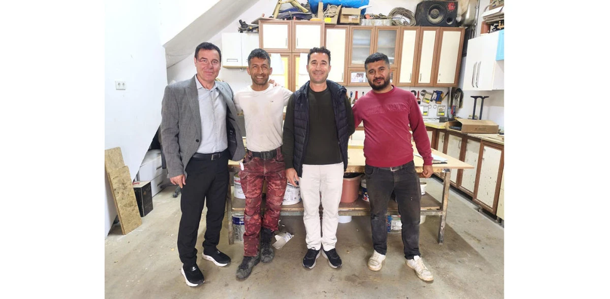 ESNAF VE SANATKARLAR ODASI BAŞKANI ŞERİF ERUL ESNAF ZİYARETLERİNDE