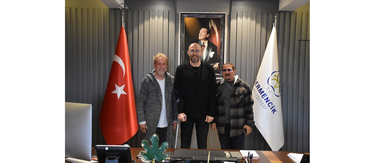 H&Uuml;RAYDIN GAZETESİNDEN GERMENCiK BELEDİYE BAŞKANI ZENCİRCİYE GE&Ccedil;MİŞ OLSUN ZİYARETİ