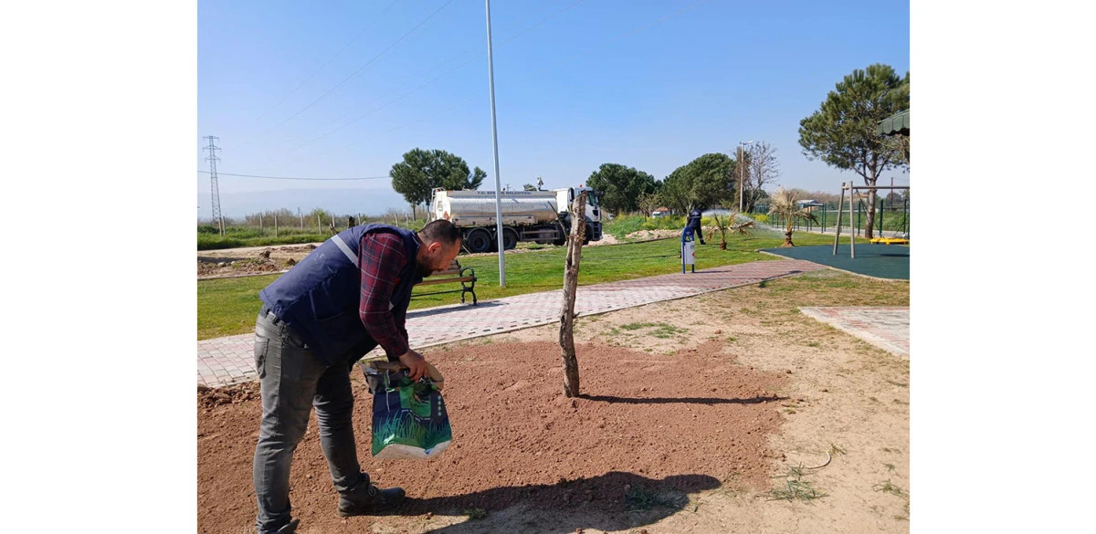 IŞIKLI PARKI&rsquo;NDA &Ccedil;EVRE D&Uuml;ZENLEMESİ BAŞLADI: EFELER&rsquo;İN YENİ SOSYAL ALANI ŞEKİLLENİYOR