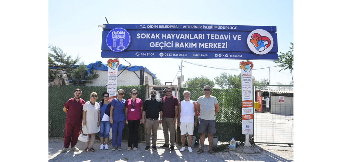 İYİ PARTİ DİDİM İL&Ccedil;E BAŞKANI BUĞRA SEVER ve Y&Ouml;NETİMİ DİDİM BELEDİYESİ BARINAĞINI ZİYARET ETTİ