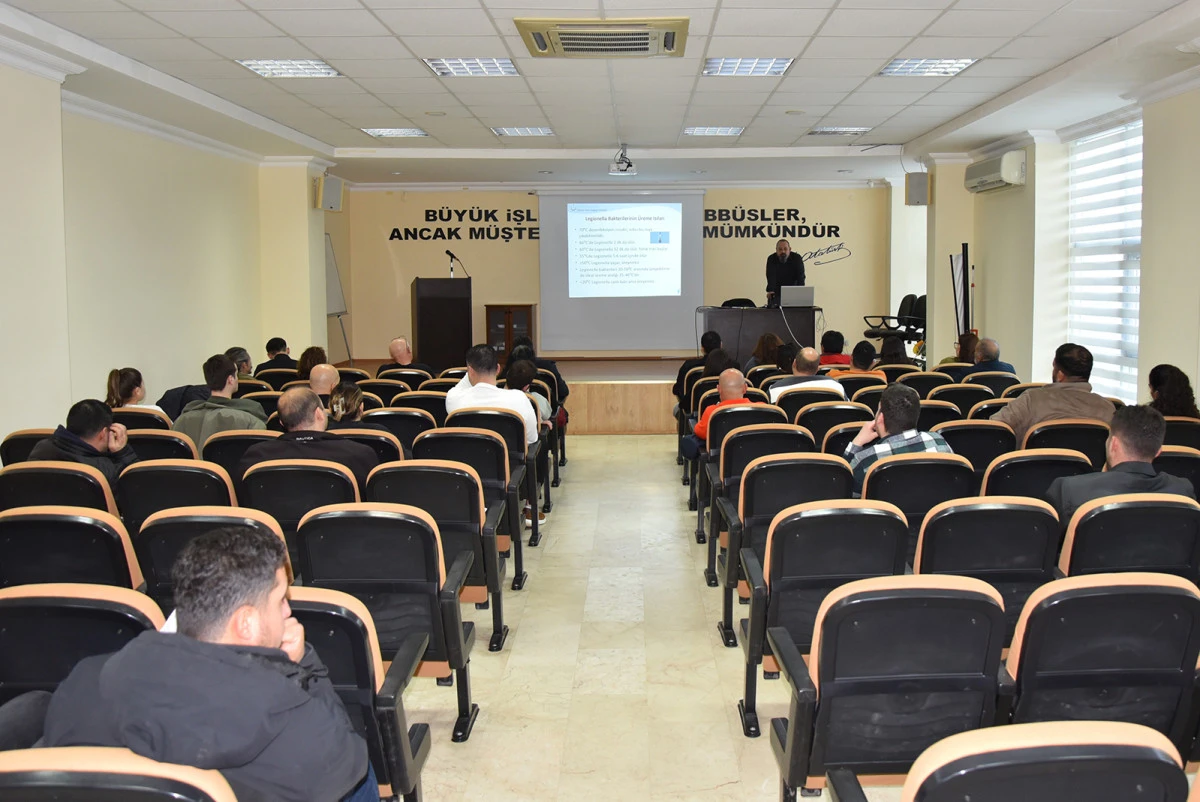 Konaklama Sekt&ouml;r&uuml; İ&ccedil;in Lejyoner Hastalığı Eğitimi Didim Ticaret Odasında Yapıldı 