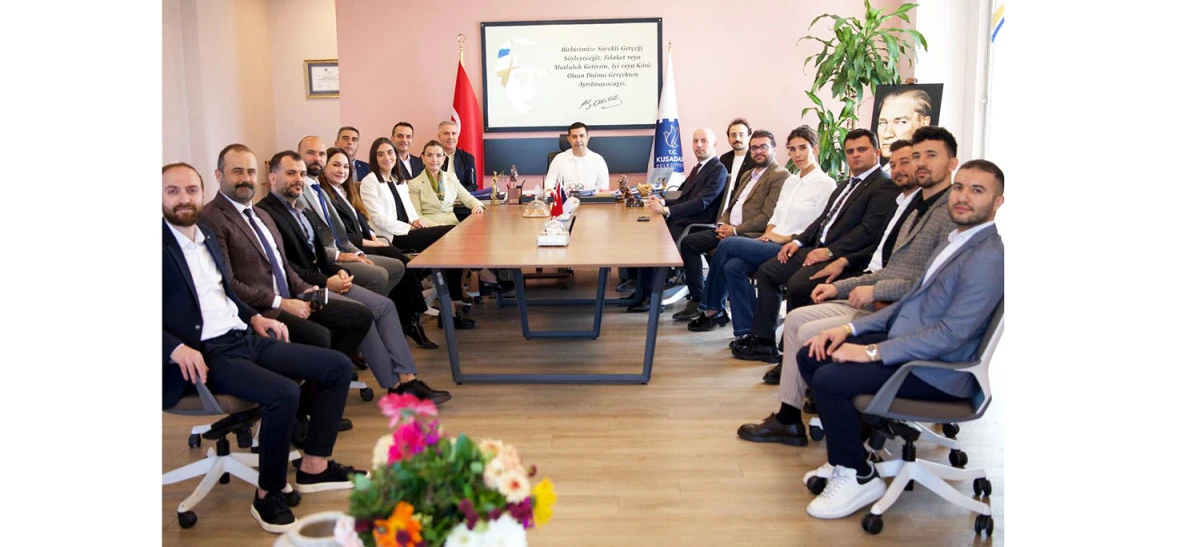 KUGİAD’IN YENİ YÖNETİMİNDEN BAŞKAN ÖMER GÜNEL’E NEZAKET ZİYARETİ