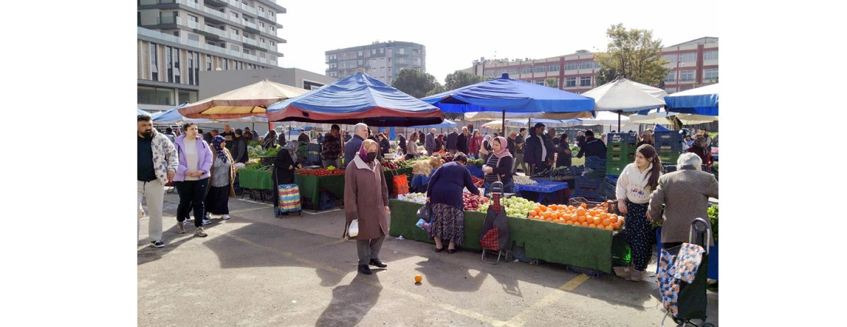 KURTULUŞ SEMT PAZARI YENİ YERİNDE HİZMETE BAŞLADI
