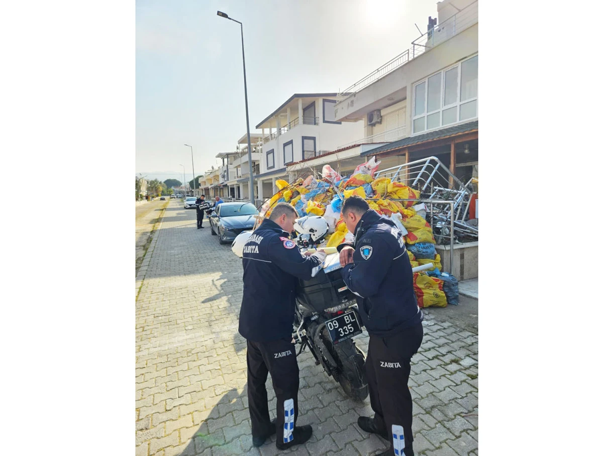 KUŞADASI BELEDİYESİ &Ccedil;EVREYİ KİRLETENLERE G&Ouml;Z A&Ccedil;TIRMIYOR