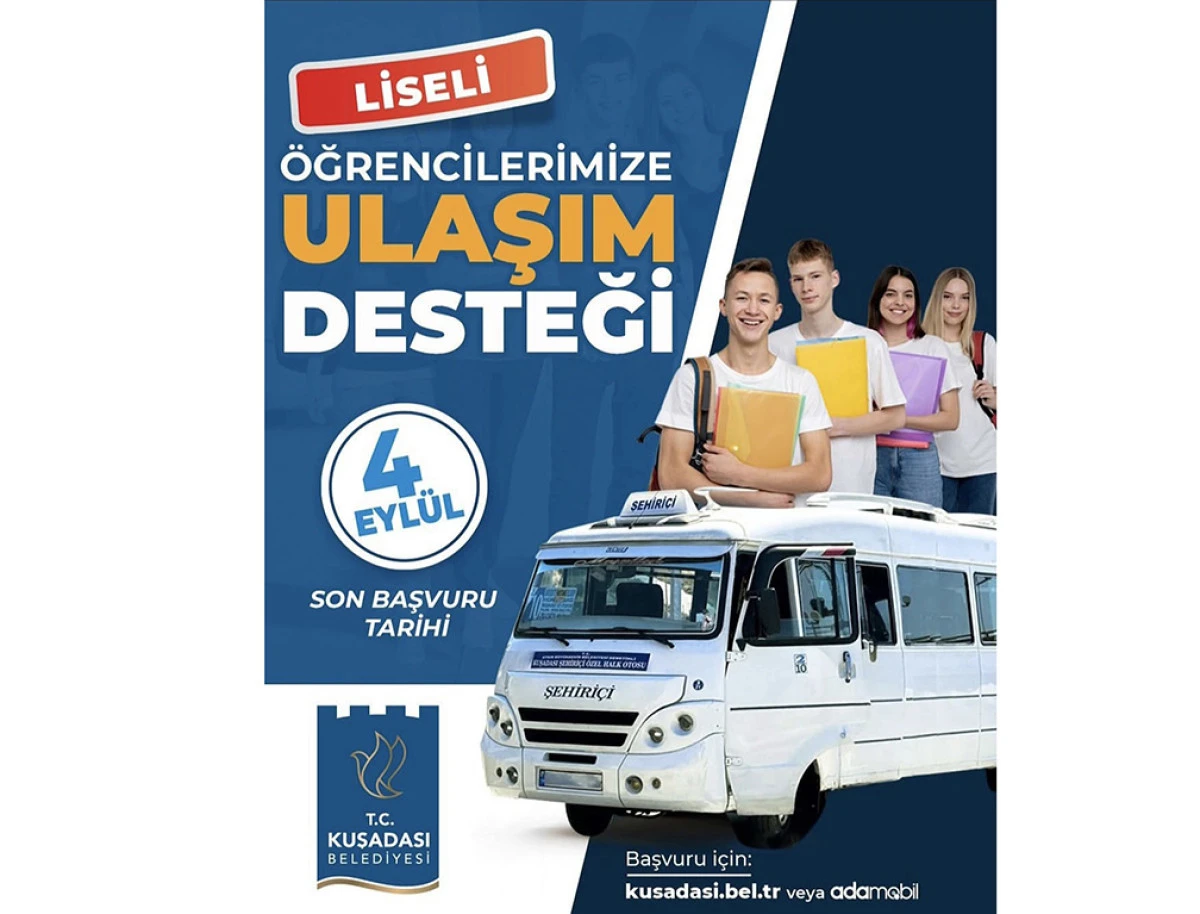 KUŞADASI BELEDİYESİ'NDEN EĞİTİME G&Uuml;&Ccedil;L&Uuml; DESTEK