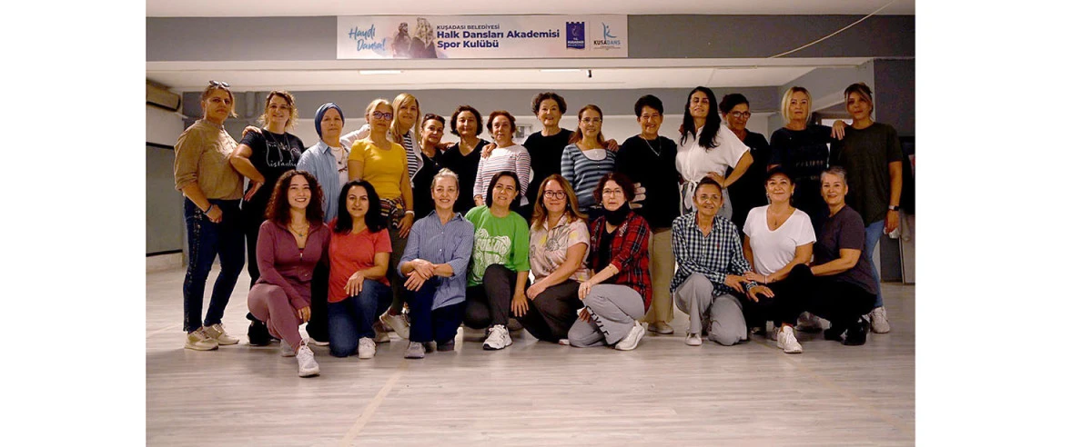 KUŞADASI’NDA HALK DANSLARI KURSLARINA YOĞUN İLGİ