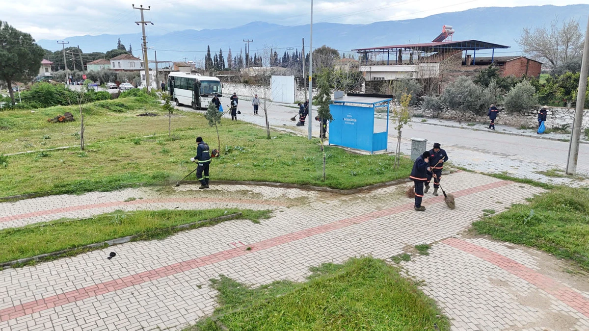 NAZİLLİ BELEDİYESİ&rsquo;NDEN ESENK&Ouml;Y&rsquo;DE KAPSAMLI &Ccedil;ALIŞMA