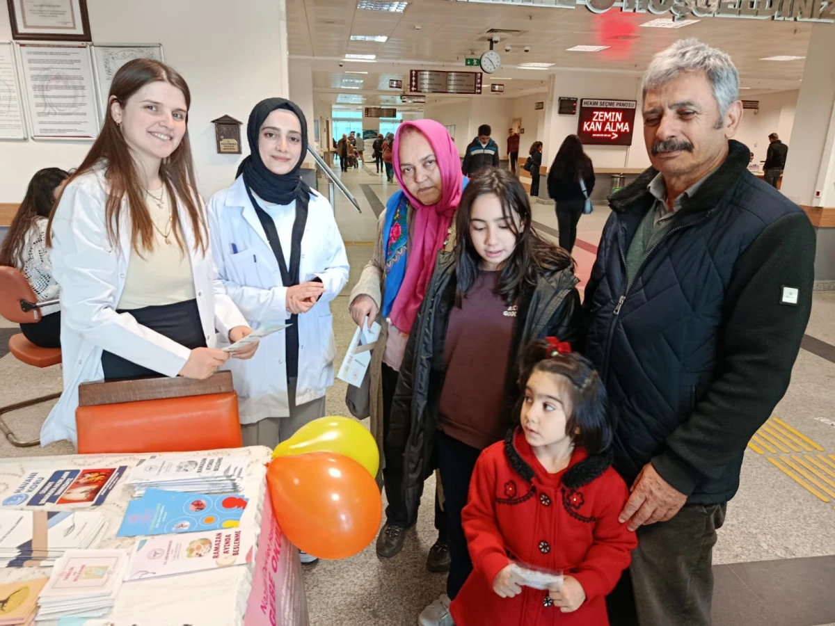 Nazilli Devlet Hastanesi&rsquo;nde bilgilendirme standı a&ccedil;ıldı
