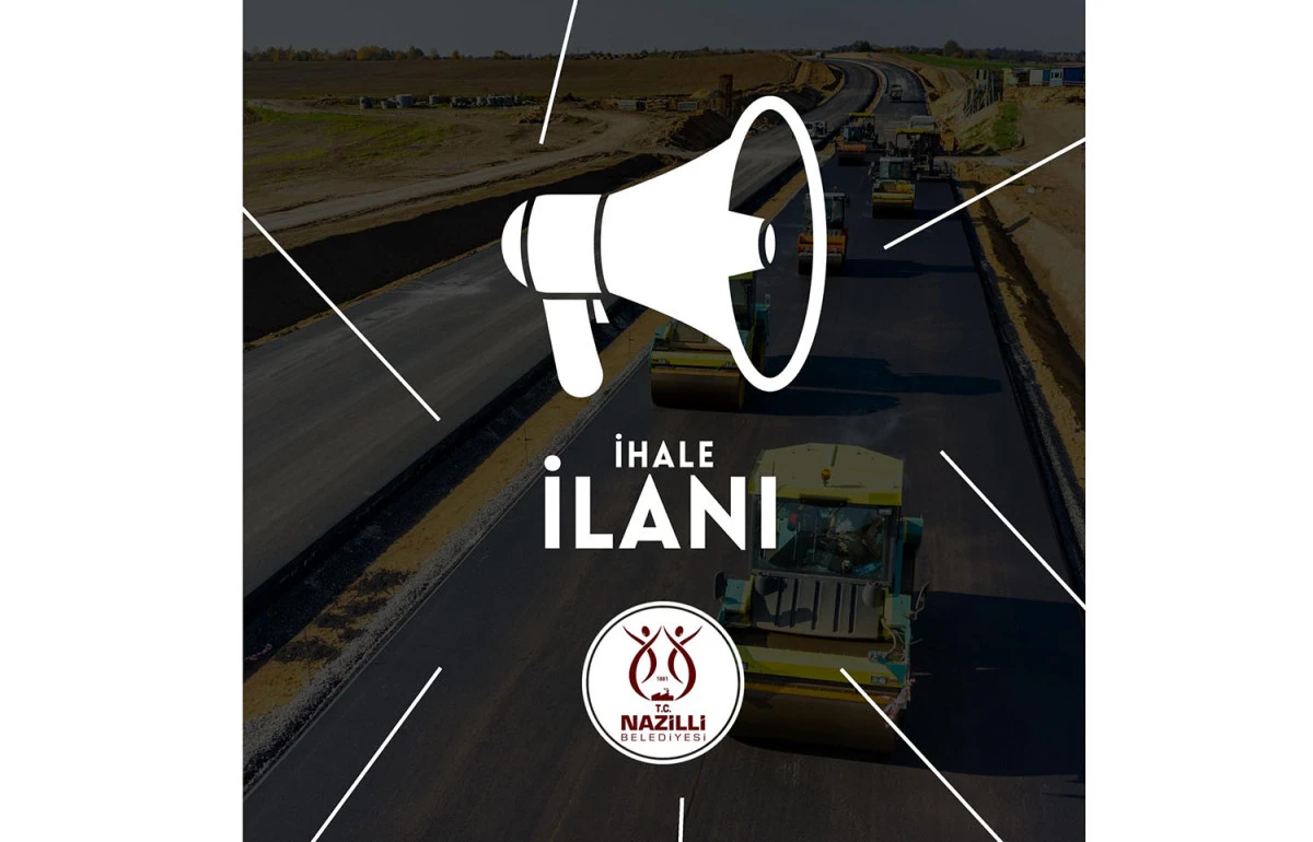 NAZİLLİ&rsquo;DE 8 FUTBOL SAHASI B&Uuml;Y&Uuml;KL&Uuml;Ğ&Uuml;NDE ASFALT İHALESİ