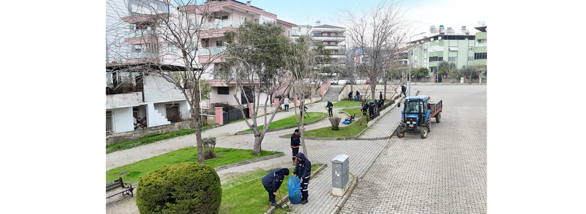 NAZİLLİ&rsquo;DE PARKLAR BAHARA HAZIRLANIYOR