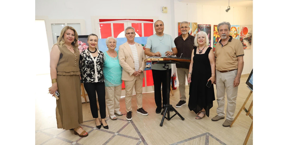 NAZİLLİ&rsquo;DE SANAT R&Uuml;ZGARI: YAĞLI BOYA RESİM SERGİSİ KAPILARINI A&Ccedil;TI