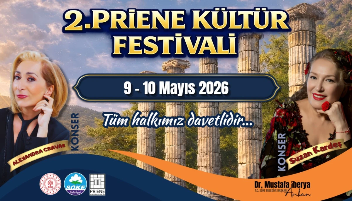 PRİENE K&Uuml;LT&Uuml;R FESTİVALİ İ&Ccedil;İN GERİ SAYIM BAŞLADI