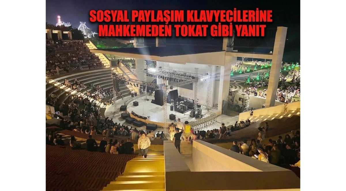 &ldquo;SEVİN&Ccedil;LERİ KURSAKLARINDA KALANLARA DUYURULUR; AMFİ TİYATRO'DA IŞIKLAR S&Ouml;NM&Uuml;YOR!&rdquo;