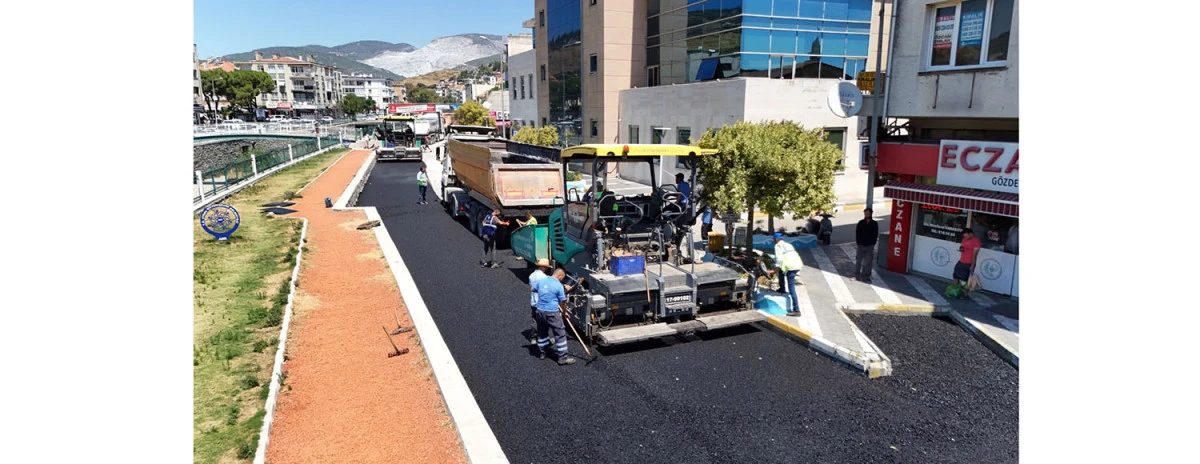 SÖKE'DE YOL YAPIM VE YENİLEME ÇALIŞMALARI SÜRÜYOR