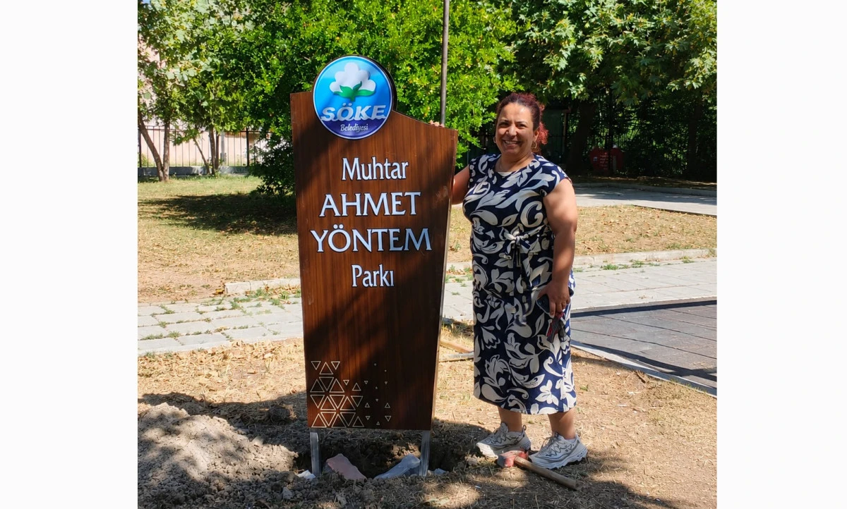 S&ouml;keli Muhtarın adı mahallesindeki parkta yaşayacak