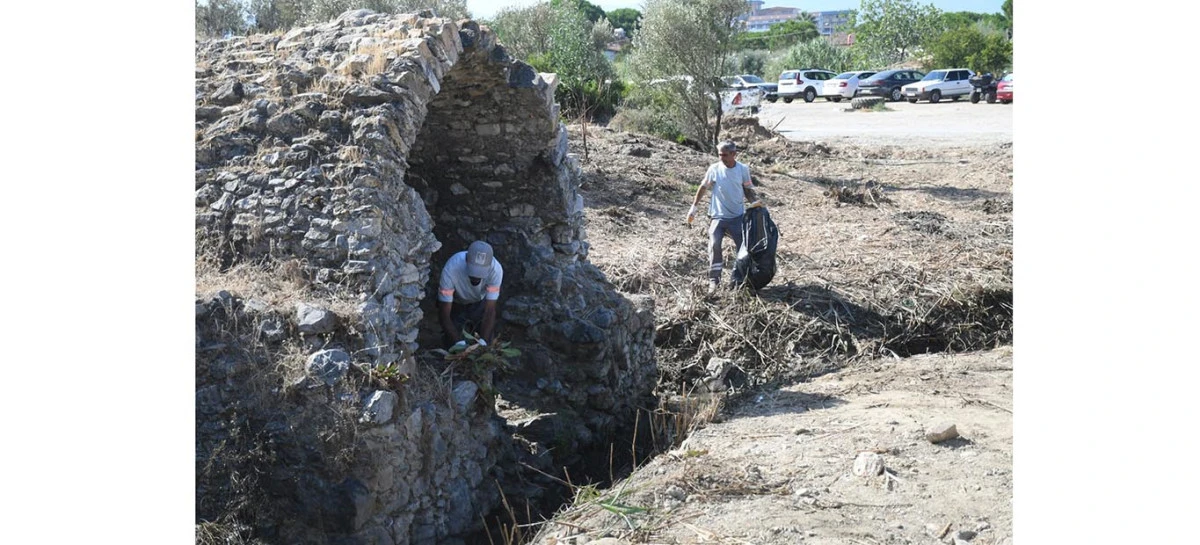 TARİHİ ROMA HAMAMI KUŞADASI BELEDİYESİ&rsquo;NİN &Ouml;ZENLİ &Ccedil;ALIŞMASIYLA DEĞER BULDU