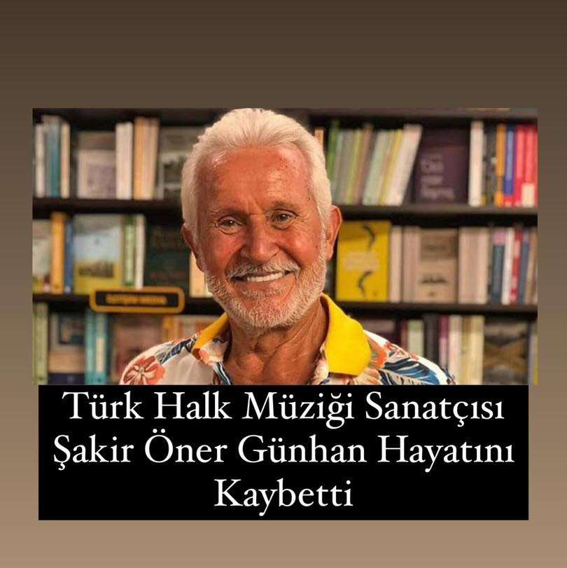 Türk Halk Müziği Sanatçısı Şakir Öner Gürhan Hayatını Kaybetti